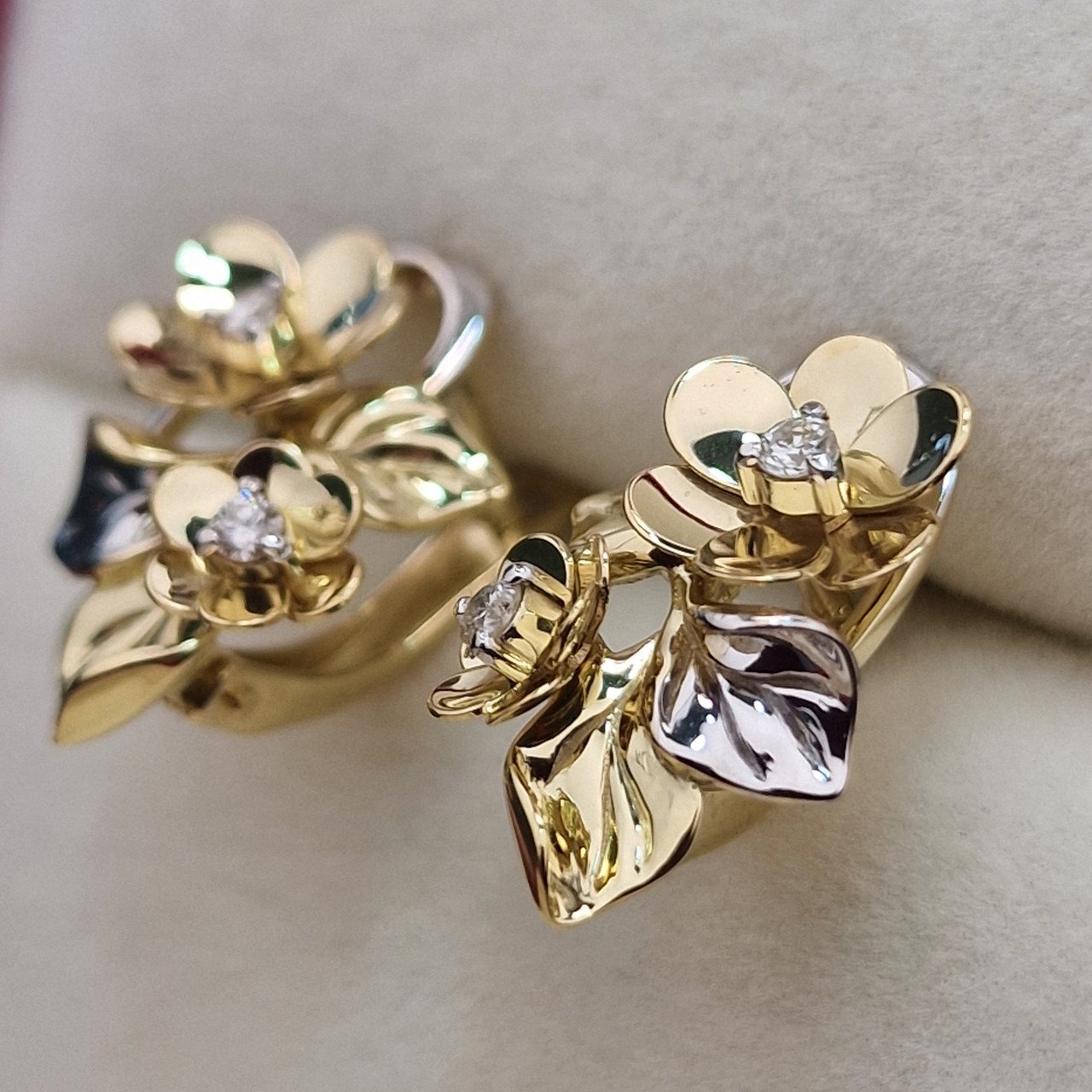 Серьги Deimantas 102764853 4,19гр 0,132ct. купить,NaN