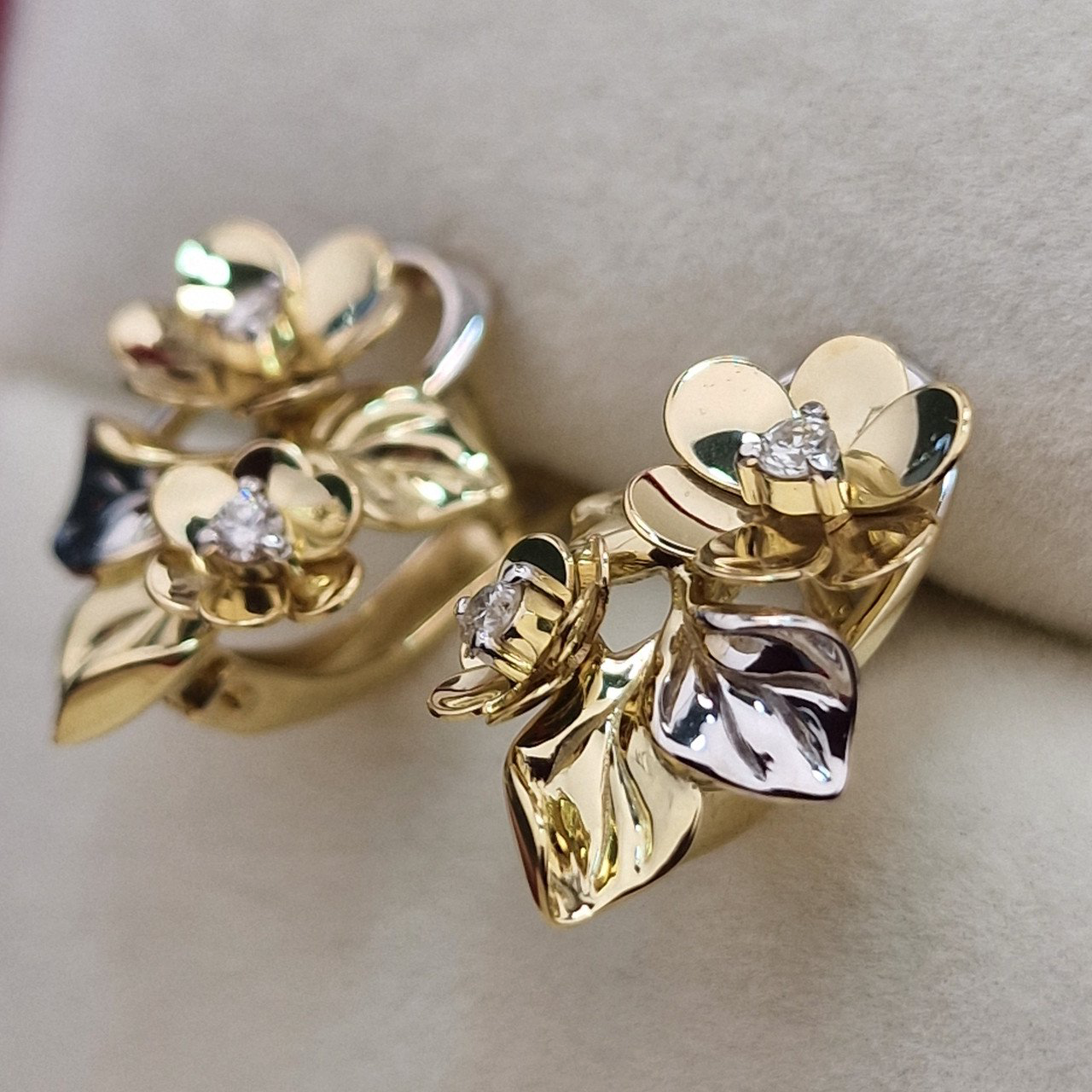 Серьги Deimantas 102764853 4,19гр 0,132ct. купить,NaN