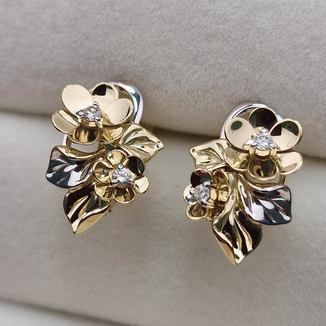 Серьги Deimantas 102764853 4,19гр 0,132ct. купить,NaN