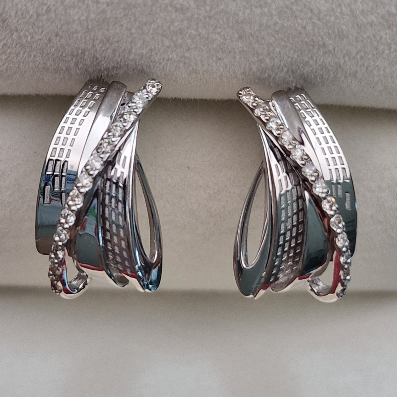 Серьги Deimantas 102764864 3,6гр 0,22ct. купить,NaN