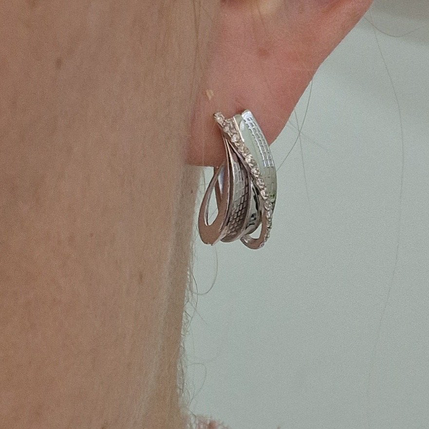 Серьги Deimantas 102764864 3,6гр 0,22ct. купить,NaN