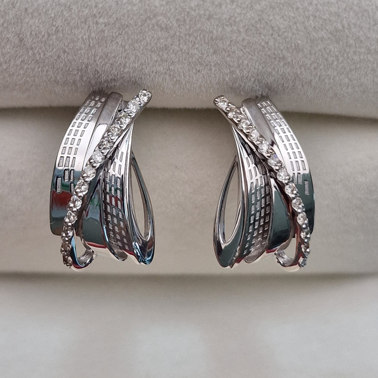 Серьги Deimantas 102764864 3,6гр 0,22ct. купить,NaN