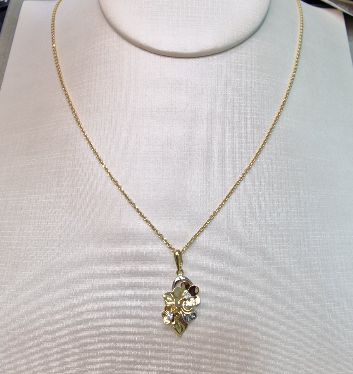 Колье Deimantas 102764953 40см 1,71гр 0,074ct. купить,NaN