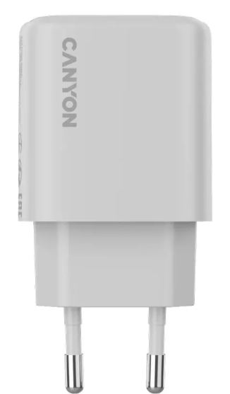 Сетевое зарядное устройство Canyon OnCharge 250, 25W  White купить,NaN