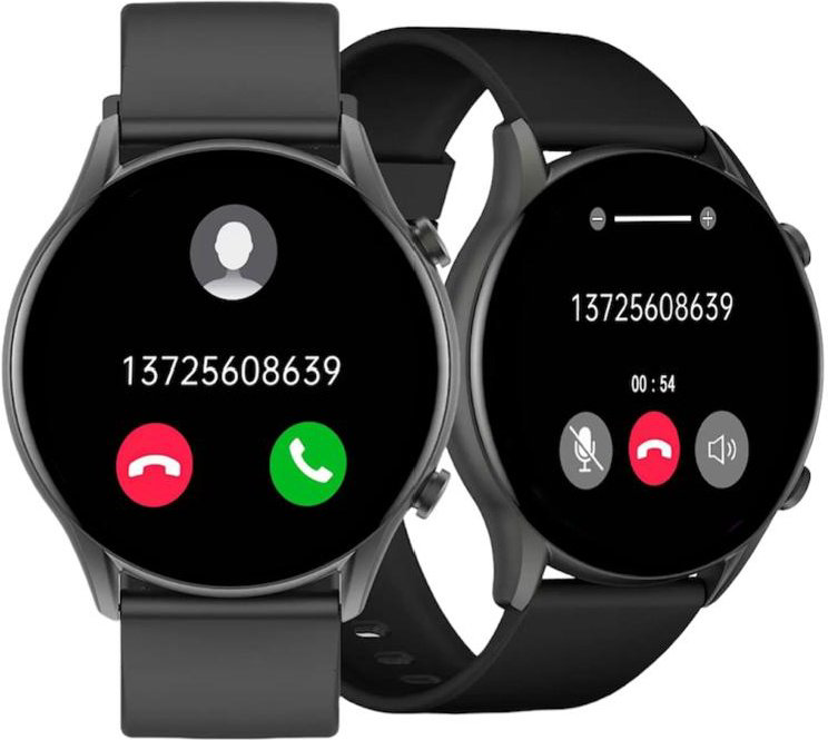 Смарт-часы Kieslect Smart Calling Whatch Kr черные купить,NaN