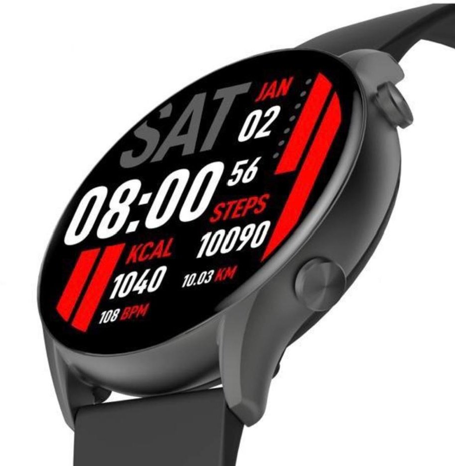 Смарт-часы Kieslect Smart Calling Whatch Kr черные купить,NaN