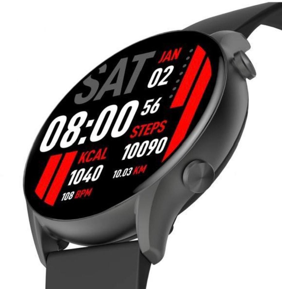 Смарт-часы Kieslect Smart Calling Whatch Kr черные купить,NaN