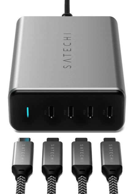 Зарядное устройство Satechi ST-UC165GM-EU 165W Space Gray купить,NaN