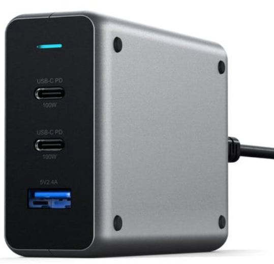 Зарядное устройство Satechi ST-TC100GM-EU 100W Space Gray купить,NaN