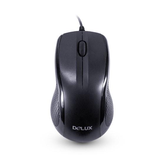 Мышь Delux DLM-388OUB чёрная