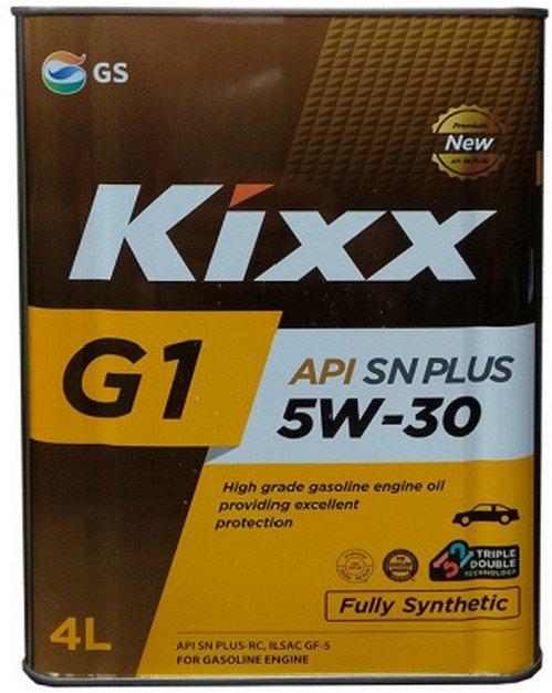 Моторное масло Kixx G1 5W30 SN/CF 4л купить,NaN