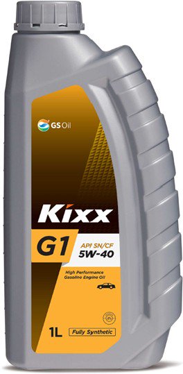Моторное масло Kixx G1 PLUS 5W40 SN/CF 1л