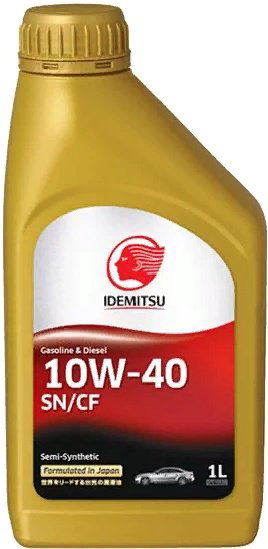 Моторное масло Idemitsu 10W40 SN/CF 1л купить,NaN