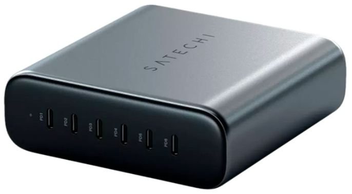 Зарядное устройство Satechi ST-C200GM-EU 200W Space Gray купить,NaN