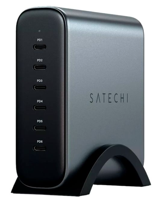 Зарядное устройство Satechi ST-C200GM-EU 200W Space Gray купить,NaN