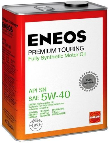 Моторное масло Eneos PREMIUM TOURING 5W40 4л купить,NaN