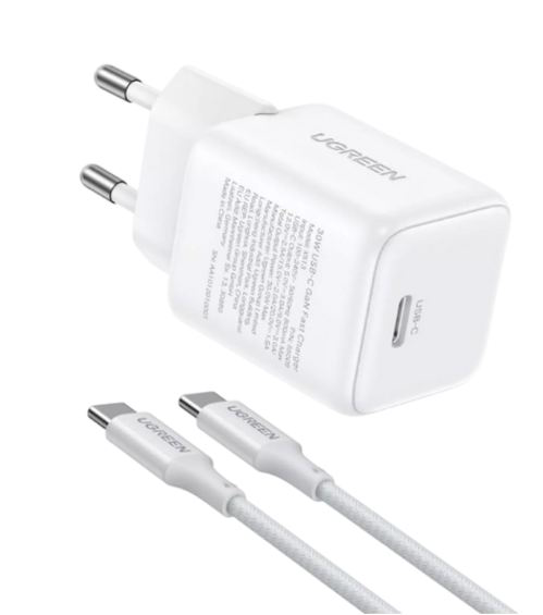 Зарядное устройство Ugreen Gan X X513 30W Белый купить,4690