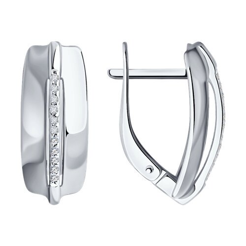 Серьги Diamant 94-220-01744-1 2,74гр. купить,NaN