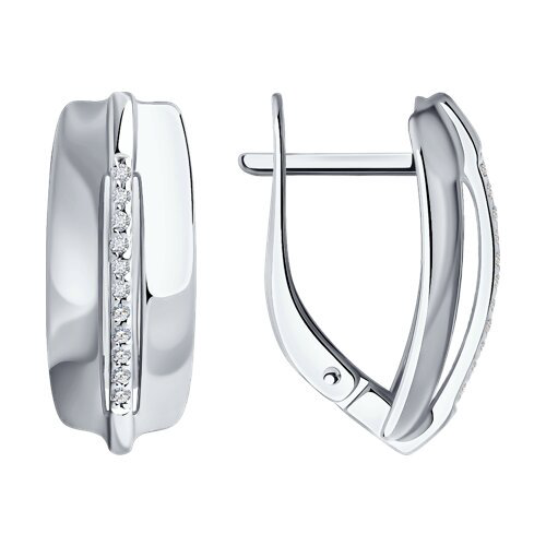 Серьги Diamant 94-220-01744-1 2,74гр. купить,NaN