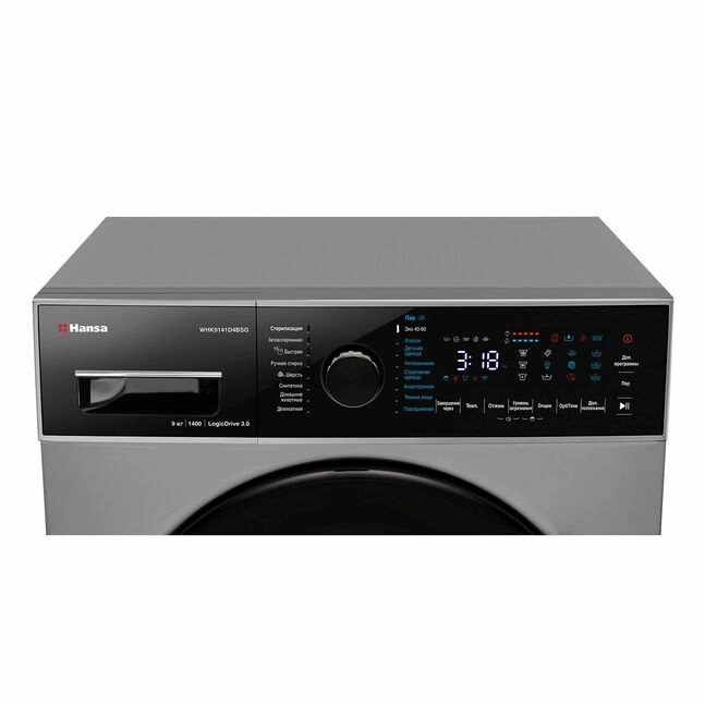 Стиральная машина Hansa WDHK814BD1G cерая купить,NaN