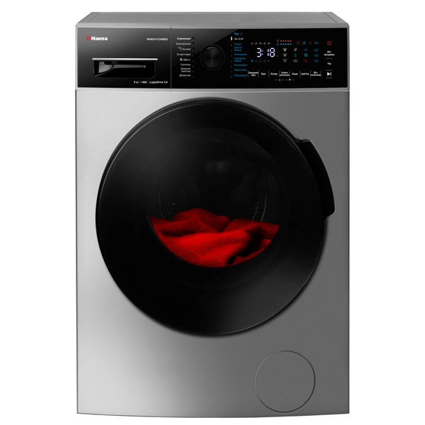 Стиральная машина Hansa WDHK814BD1G cерая купить,NaN