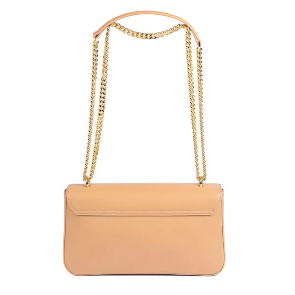 Сумка Baldinini Flap bag Lady B 00002434-275156 бежевая купить,0