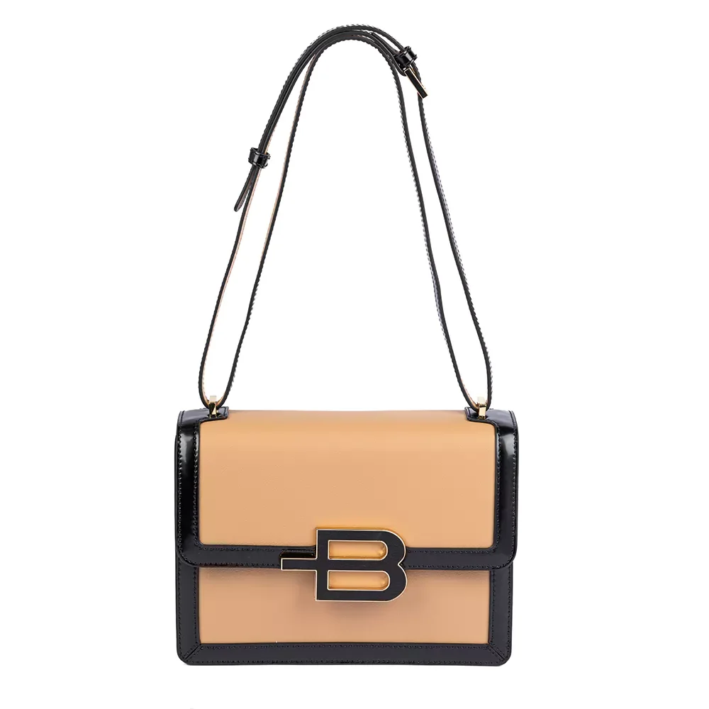 Сумка Baldinini Flap bag Caroline 00002432-241865 бежевая