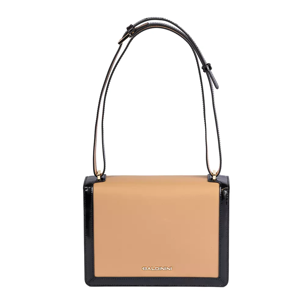 Сумка Baldinini Flap bag Caroline 00002432-241865 бежевая