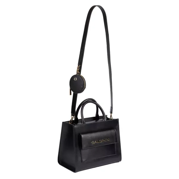 Сумка Baldinini Small handbag Los Angeles 00002424-2752216 черная купить,NaN