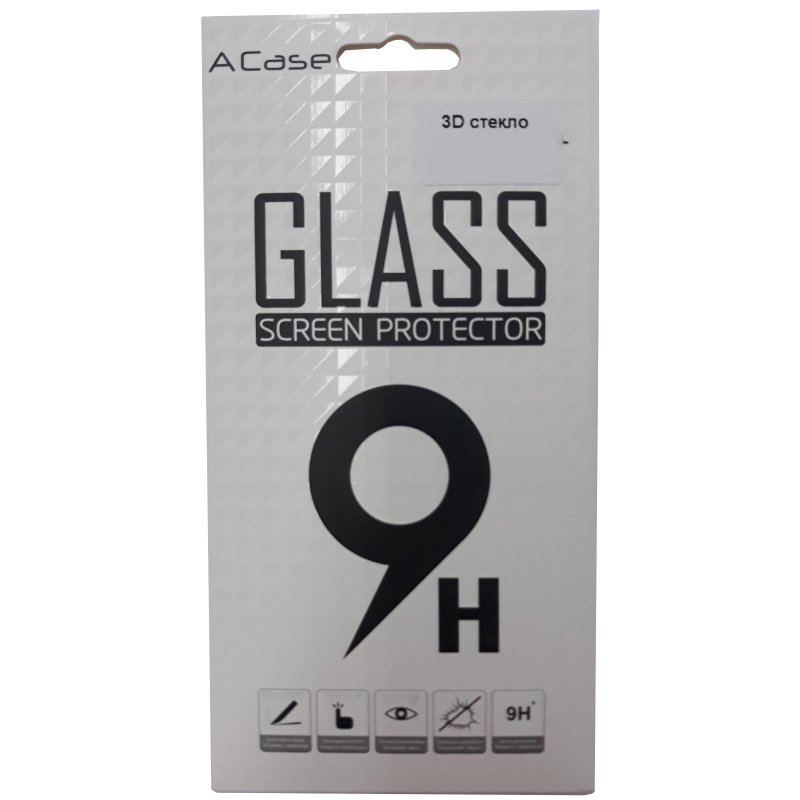 Стекло защитное A-Case 3D на Samsung Galaxy A71