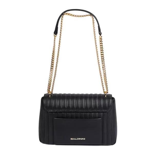 Сумка Baldinini Medium flap bag Naomi 00002427-25179 черная - ForteMarket Сумка Baldinini Medium flap bag Naomi 00002427-25179 черная купить,0