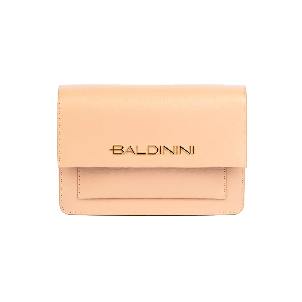 Сумка Baldinini Medium flap w/2 perses Los Angeles 00002420-24516565 розовая