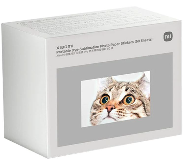 Фотобумага Xiaomi Portable Dye-Sublimation Photo Paper KDXZRSHHT20S 50 шт купить,16632