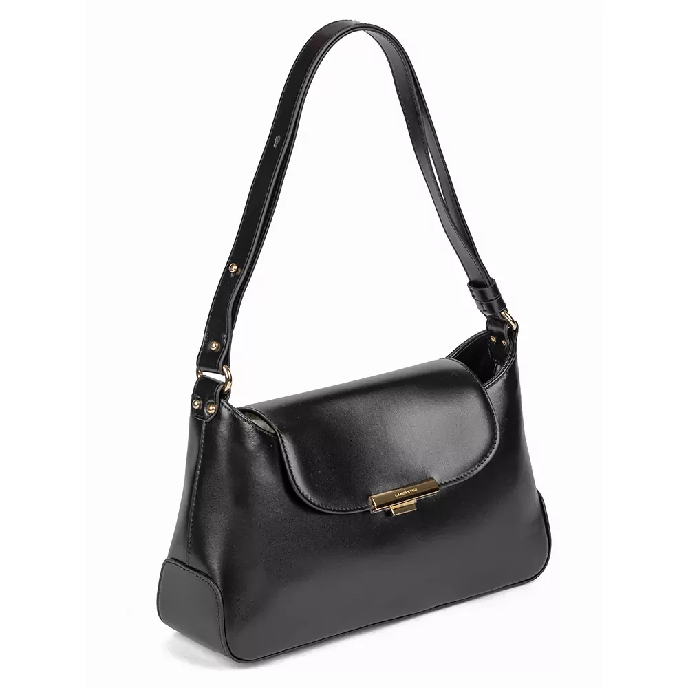 Сумка Lancaster Sac besace A rabat avec fermoir L Suave Evenly 480-027 черная - ForteMarket Сумка Lancaster Sac besace A rabat avec fermoir L Suave Evenly 480-027 черная купить,0