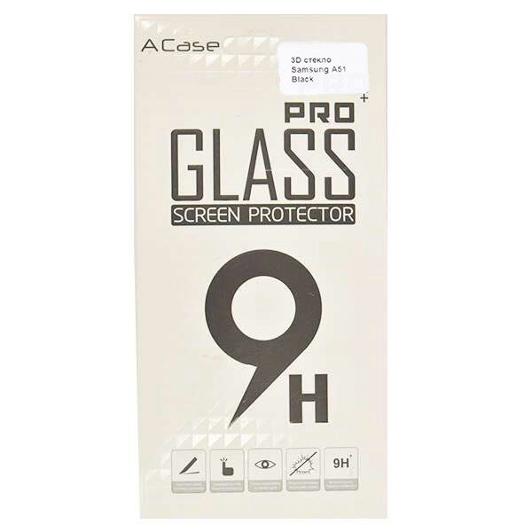 Стекло защитное  A-Case 3D на Samsung Galaxy A51 купить,NaN