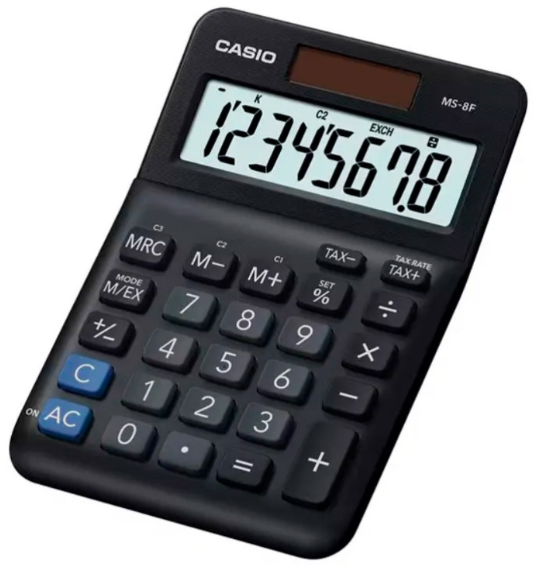 Калькулятор Casio MS-8F-WA-EP