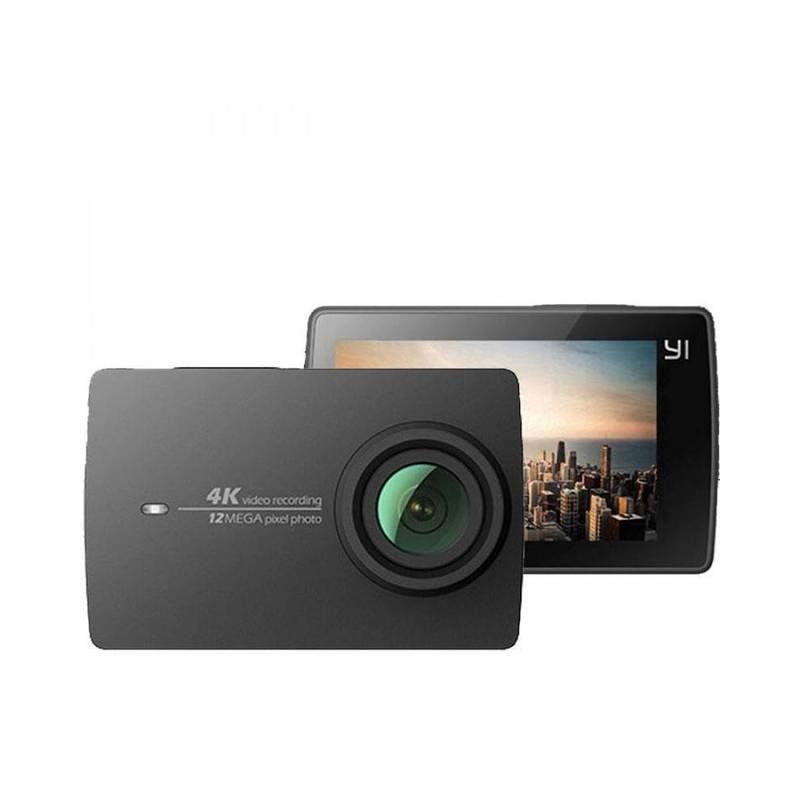 Экшн-камера Xiaomi Yi 4K Action Camera черная  купить,0