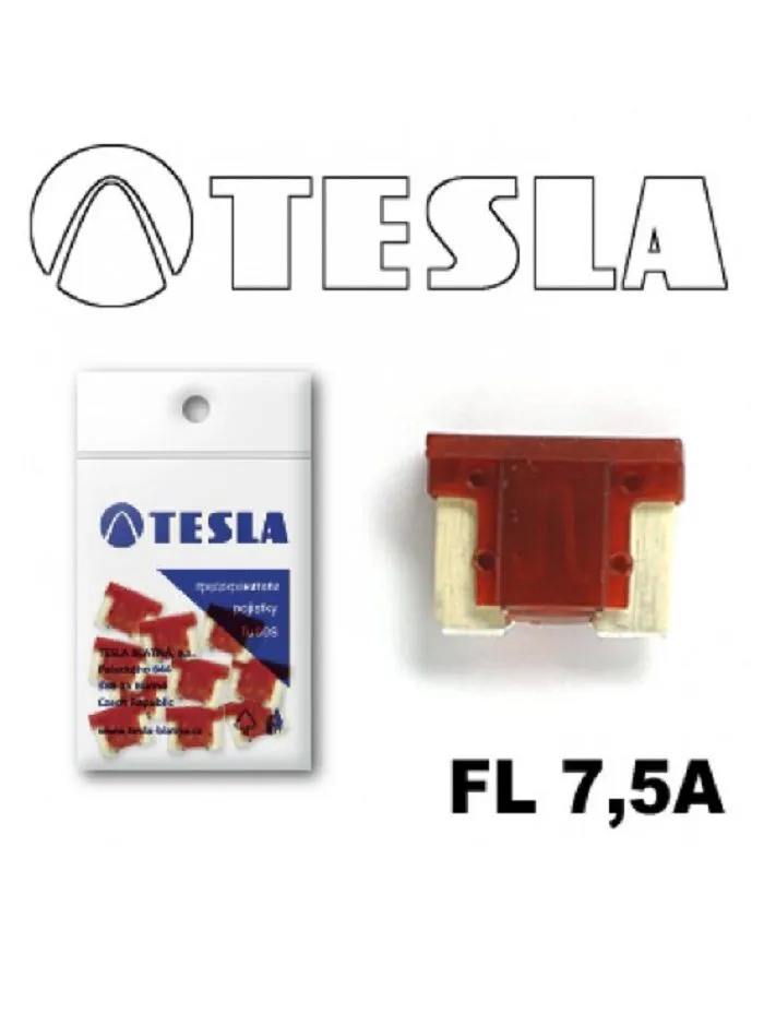 Предохранитель Tesla FL 7.5A.10 FL00.075.010
