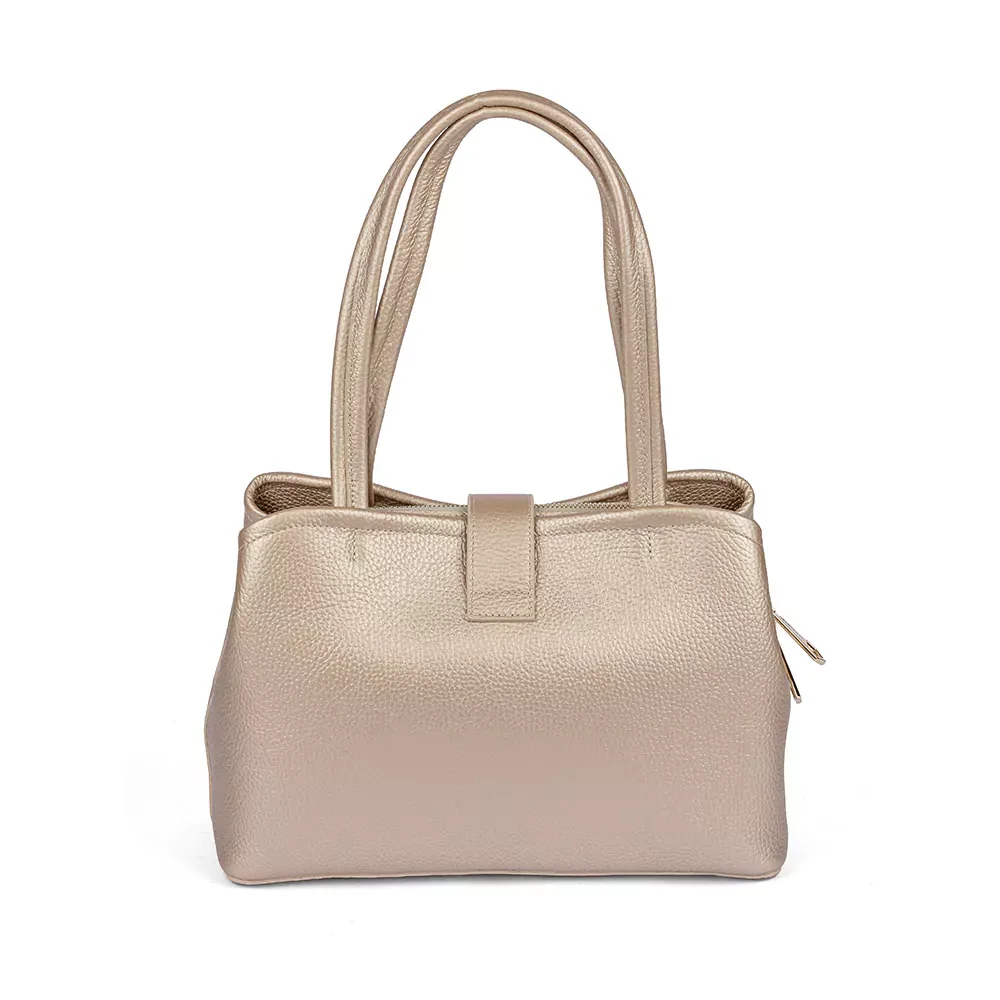 Сумка Lancaster Sac cabas epaule Avec fermoir M Top Double 470-68 желтая купить,0