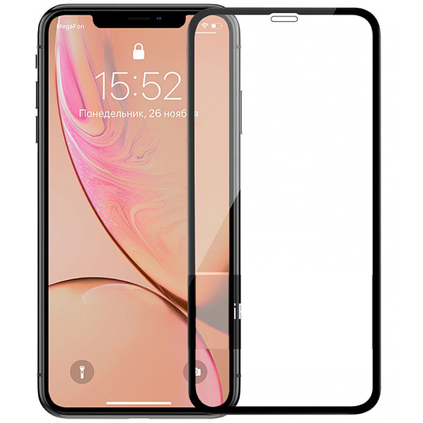 Стекло защитное  A-Case 3D на Iphone XR