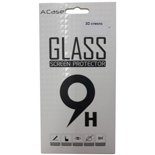 Стекло защитное A-Case 3D на Samsung Galaxy A71