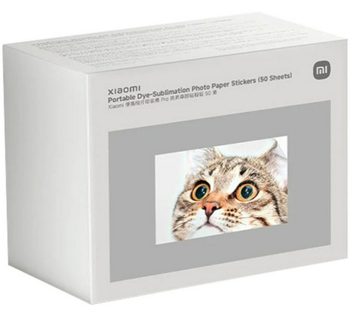 Фотобумага Xiaomi Portable Dye-Sublimation Photo Paper KDXZRSHHT20S 50 шт