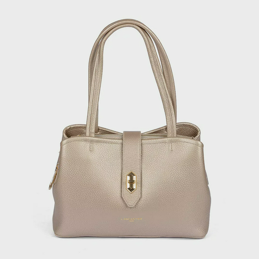 Сумка Lancaster Sac cabas epaule Avec fermoir M Top Double 470-68 желтая