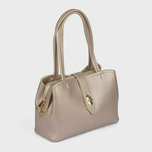 Сумка Lancaster Sac cabas epaule Avec fermoir M Top Double 470-68 желтая