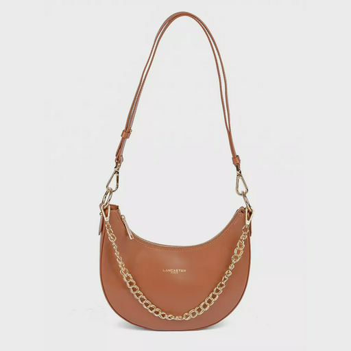Сумка Lancaster Sac besace Zippe S Paris Aimy 480-031 коричневая