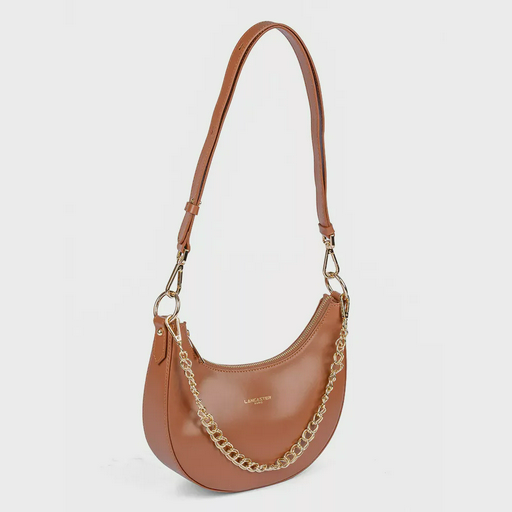 Сумка Lancaster Sac besace Zippe S Paris Aimy 480-031 коричневая
