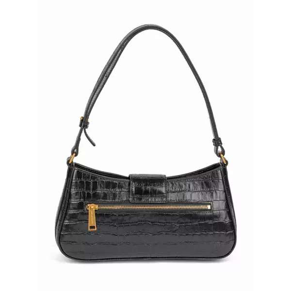 Сумка Lancaster Sac baguette A rabat avec fermoir Exo Iiy 531-019 черная купить,0