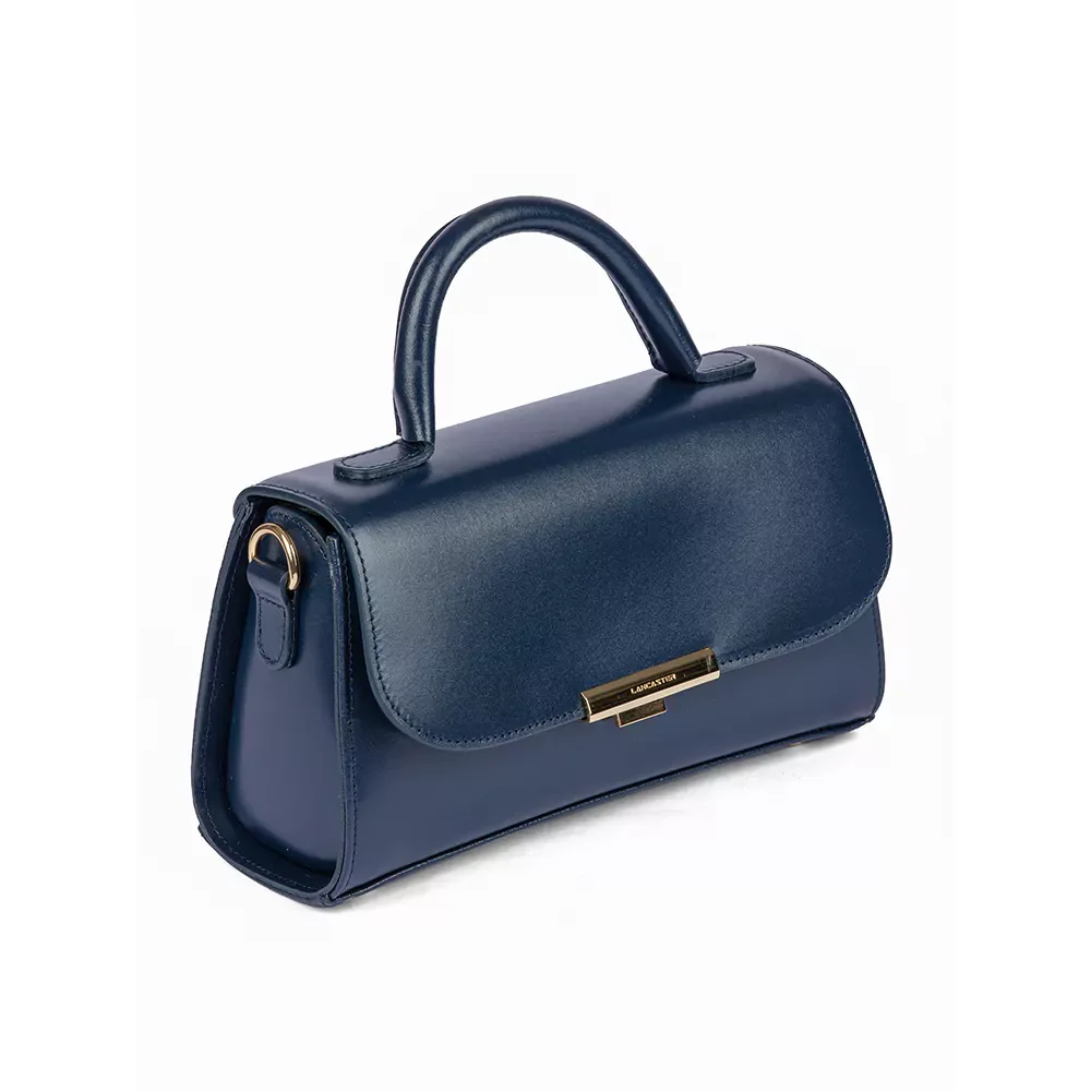 Сумка Lancaster Sac baguette A rabat avec fermoir M Suave Evenly 480-025 синяя купить,NaN