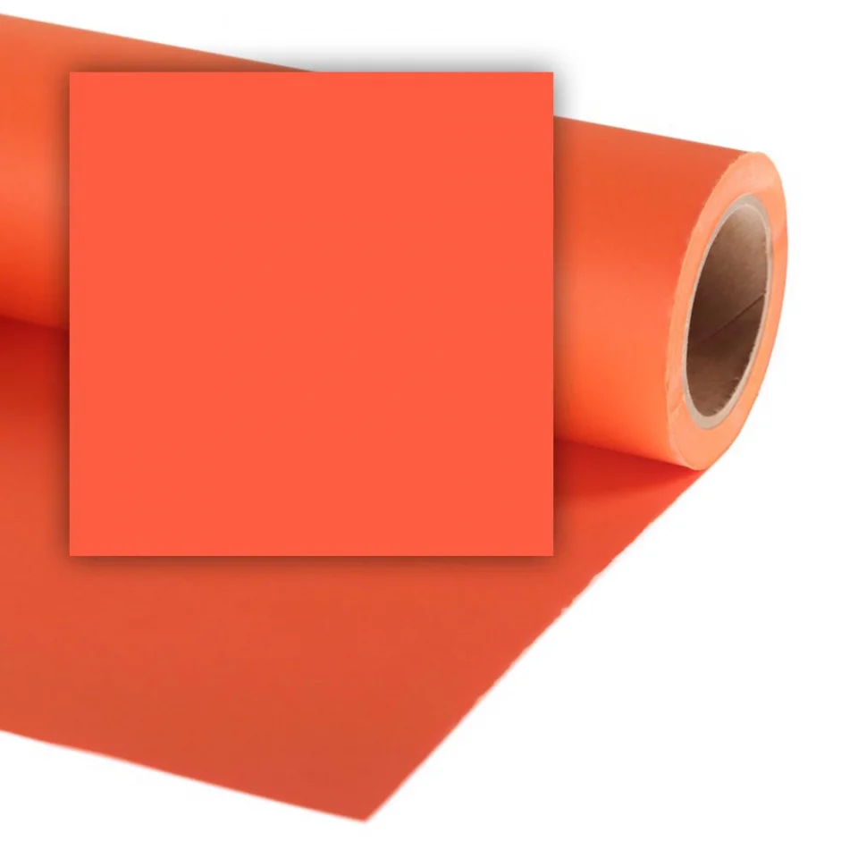 Фотофон Colorama LL CO195 Mandarin оранжевый