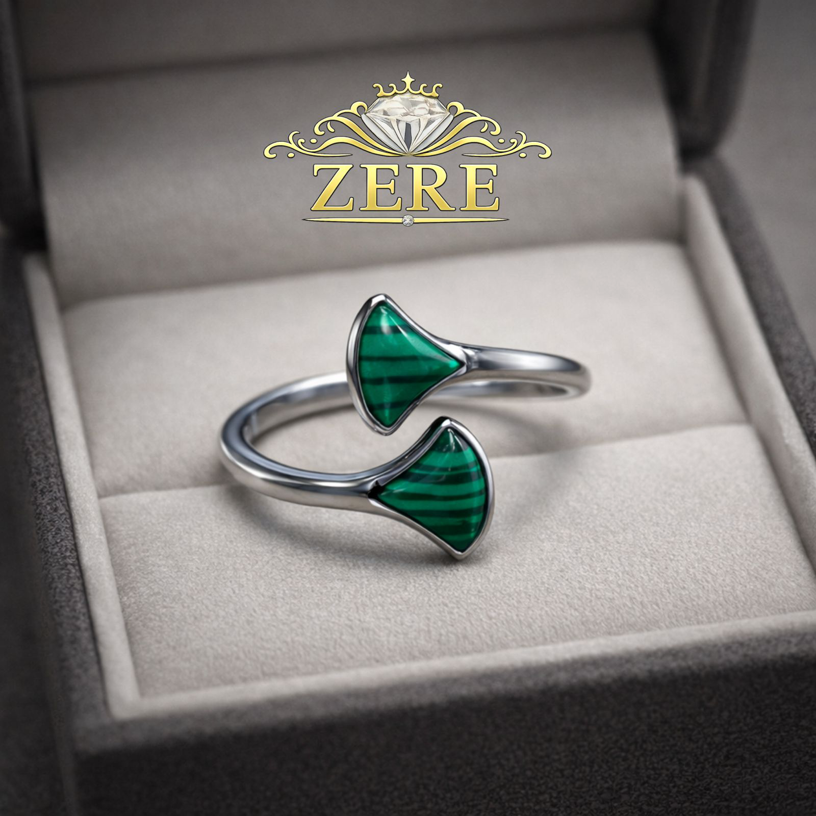 Кольцо Zere ZR130302 серебро 2.4гр купить,16290
